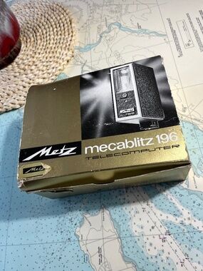 Vintage Metz Mecablitz 196 Telecomputer Flash Unit